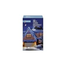 Image of Premier 360 LED Snowing Icicles Multi-Action Xmas Lights Timer-Choice of Colour