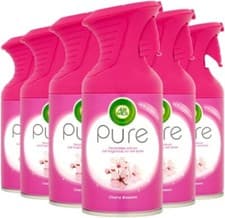 Image of Air wick Cherry Blossom Pure Air Freshener, 250 ml (Pack of 6)
