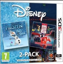 Image of Disney's Frozen: Olaf's Quest & Big Hero 6: Battle in the Bay Double Pack (3DS)