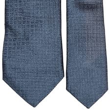 Image of HUGO BOSS MENS SLIM SILK TIE BLACK TEXTURED WEAVE MADE IN ITALY Y9 £75