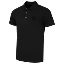 Image of Lyle & Scott Mens Supima Cotton Short Sleeve Luxury Logo Golf Polo Shirt