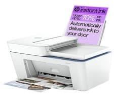 Image of HP DeskJet 4222e All-in-One Wireless A4 Colour Inkjet Printer w/ ADF - Blue