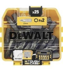 Image of DEWALT Screwdriver PZ2 25 Piece Bit Set in Tic Tac Box