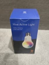 Image of GENUINE HIVE ACTIVE LIGHT E27 EDISON SCREW COLOUR CHANGING SMART BULB SCREW IN
