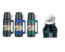 Image of Thermos Mondial Drink Travel Vacuum Flask Glass Lined Hot Cold 500ml 1L 1.8 L