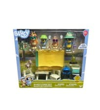 Image of Bluey's Camp Out Exclusive Playset Includes Chilli Bluey Bingo Bandit Potoroo ✅