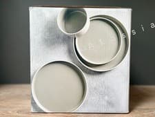 Image of Next 12 Piece Sage Green Otis Dinner Set rrp £60.