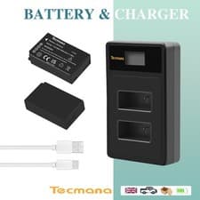 Image of 2X EN-EL20 EN-EL20a Battery+Charger For Nikon 1 J1 J2 J3 S1 V3 AW1 Coolpix P1000