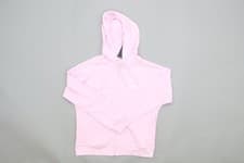 Image of Adidas Women's Pink Cotton Hooded Full Zip Hoodie Size S