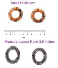 Image of 2 x Plastic Zig Zag Sports Headband Flexi Tooth Comb Hairband Sport Girls Boys