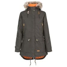 Image of Trespass Womens Parka Waterproof Longer Length Quilted Jacket - Clea