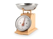Image of H&H Mechanical Kitchen Scale In Stainless Steel Beige Color 3 Kg
