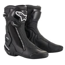 Image of Alpinestars SMX Plus v2 Boots Black/White - Motorcycle/Motorbike Boots