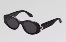 Image of Brand new Bvlgari BV 40007i Black Gold Square Sunglasses