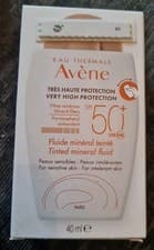 Image of Avene Very High Protection Tinted Mineral Fluid SPF 50+ 40ml Sun Protection