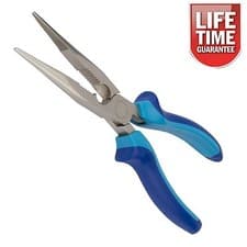 Image of Professional Long Nose Pliers Needle Pinch Snipe Nosed Wire Cutters Tool