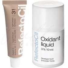 Image of REFECTOCIL Eyelash and Eyebrow Tint with Liquid Oxidant Kit - Light Brown *NEW*