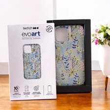 Image of Official Genuine Original Tech21 (iPhone 12/12 Pro) EvoArt Case Slim Tough Cover