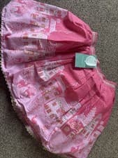 Image of Monsoon Girls 7-8 Years Pink Gold Festive Village Skirt