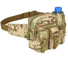 Image of Men Waist Bags Molle Bag Oxford Pack Military Hip Belt Bum Pouch Travel
