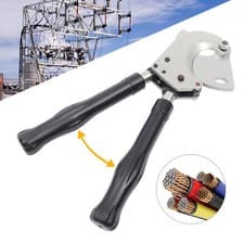 Image of 50mm Ratchet Cable Cutter Cutting Ratcheting Wire Cut Hand Tools Heavy Duty NEW