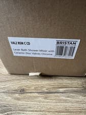 Image of Bristan Lever Bath Shower Mixer with Ceramic Disc Valves Chrome VAL2 BSM C CD
