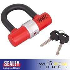 Image of Sealey D-Shape Padlock SSL01 Heavy‑Duty Security Lock