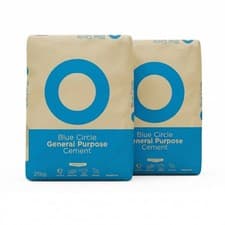 Image of 2 x Blue Circle General Purpose Cement 25kg Ready Mix Mortar Concrete Bulk