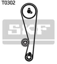 Image of Timing belt kit with rounded tooth profile VKMA 96223 SKF for SUZUKI ALTO VI