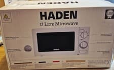 Image of Haden 17l Microwave Oven - 700W Microwave, 6 Power Levels, 30 min Timer White 