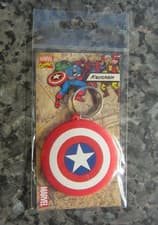 Image of Marvel Keychain keyring - Captain America Shield - new