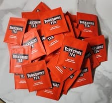 Image of Yorkshire Tea Enveloped Tagged Bags - Individually Wrapped - 100 Sachet tagged