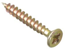 Image of Forgefix Multi-Purpose Pozi Compatible Screw CSK ST ZYP 4.5 x 35mm Box 200