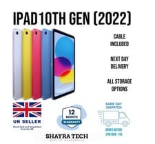 Image of Apple iPad 10th 9th 8th 7th 6th Gen 32GB/64GB/128GB Wi-Fi/4G EXCELLENT CONDITION