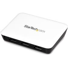 Image of Startech Usb 3.0 To Gigabit Ethernet Nic Network Adapter With 3 Port Hub White 3