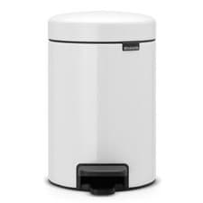 Image of Brabantia Pedal Bin Newlcon with Plastic Inner Bucket Waste Rubbish Bin, 3 L - W
