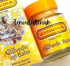 Image of 2 x 50g (100g) Siddhalepa Herbal Ayurvedic Balm for Aches and Pains  uk Seller