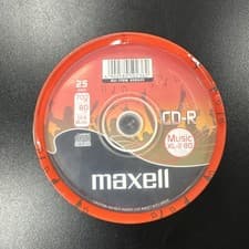 Image of Maxell CD-R80 Audio(52x) 700MB Spindle - Pack of 25 (628529.00.CN)