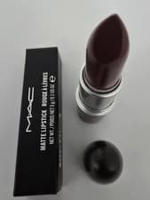 Image of Mac Matte Lipstick Sin 3g Rare Find Brand New In Box