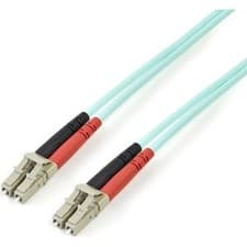 Image of Startech 2M 6Ft Lc/Upc To Lc/Upc Om3 Multimode Fiber Optic Cable Full Duplex 50/