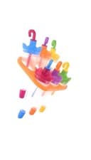 Image of 6pcs Umbrella Shape Lolly Moulded
