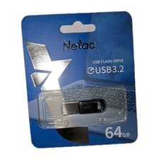 Image of Netac USB 3.2 Flash Drive Memory Pen 64GB