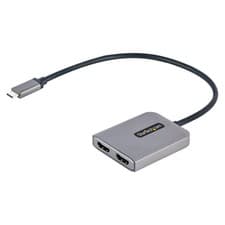 Image of StarTech com USB C to Dual HDMI Adapter USB Type C Multi Monitor MST Hub Dual 4K