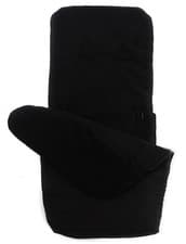 Image of Clair De Lune Deluxe Fleeced Footmuff - Black RRP £49.95