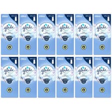 Image of Glade Air Freshener Refill Touch & Fresh Pure Clean Linen 10ml X12 Home Office