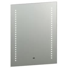 Image of IP44 LED Bathroom Mirror 60cm x 50cm Vanity Light Motion Switch & Shaver Socket