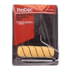 Image of ProDec 9" x 1.75" Tiger Medium Pile Roller, Frame & Tray Kit (10 Pack)