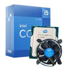 Image of Intel Core I5 12600K CPU Processor + LGA1700 Heat Sink Desktop PC