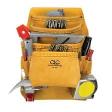 Image of API933 AP-i933 Carpenter's Nail & Tool Bag 10 Pocket, Yellow