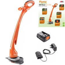 Image of Brand New Flymo Cordless Grass Trimmer and Edger EASITRIM 250 2ah Li-ion 18v